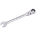 Draper HI-TORQ Metric Flexible Head Ratcheting Combination Spanner, 10mm Draper - Dynamic Drive