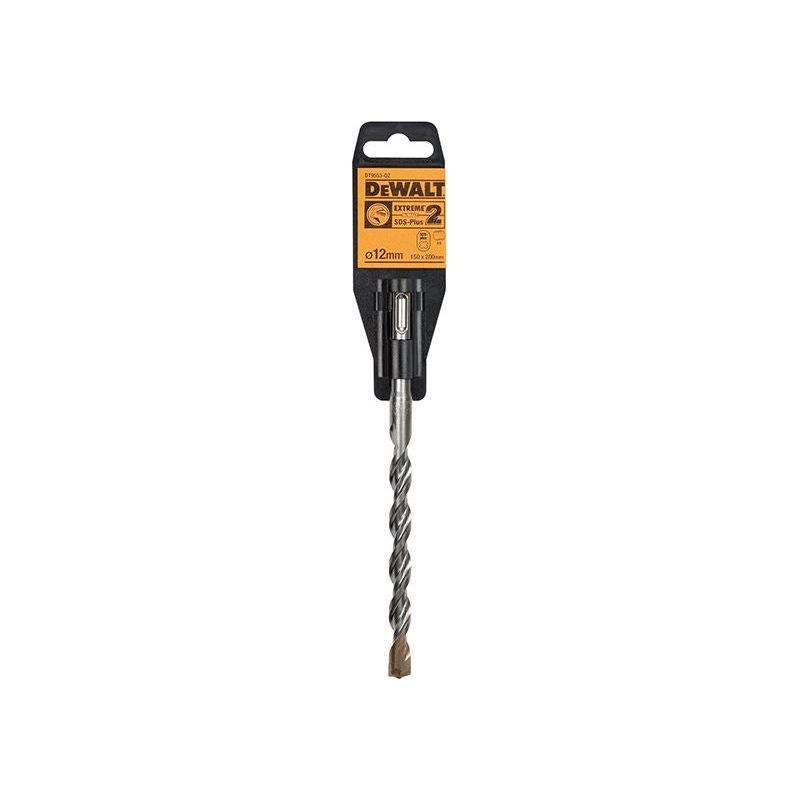 Dewalt Power Tools SDS Plus EXTREME 2® Drill Bit 12 x 200mm DeWALT Power Tools - Dynamic Drive