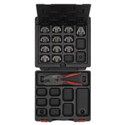 Sealey Ratchet Crimping Tool with Jaws and Storage Case AK3858COMBO Sealey - Dynamic Drive