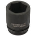 Draper HI-TORQ 6 Point Impact Socket, 3/4" Sq. Dr., 33mm 93259 Draper - Dynamic Drive
