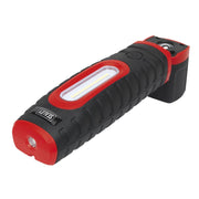 Sealey R/Chargle 360 Insp Lamp 16 SMD LED + 3W LED Black 2xLi-ion LED360PLUS Sealey  - Dynamic Drive