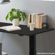 Dellonda Black Rectangular Desktop Dellonda  - Dynamic Drive