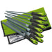 Draper Soft Grip Engineers File and Rasp Set, 200mm, Green (8 Piece) 04461 Draper - Dynamic Drive