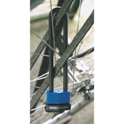 Draper U Bar Extra Long Shackle Lock with 2 Keys 62952 Draper - Dynamic Drive