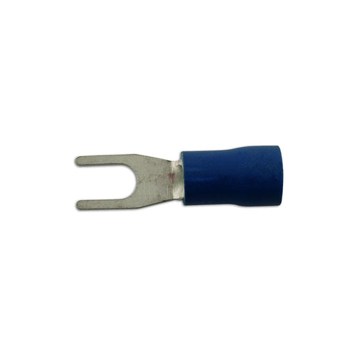 Connect Blue Fork Terminal 3.7mm 100pc 30190 Tool Connection - Dynamic Drive