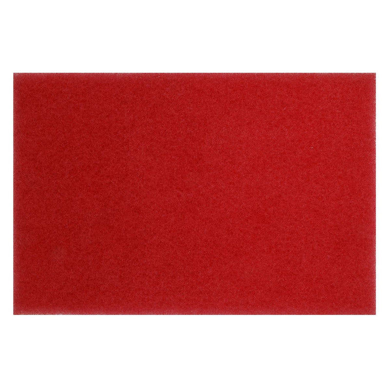 Sealey Red Buffing Pads 12 x 18 x 1" Pack of 5 RBP1218 Sealey - Dynamic Drive