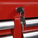 Sealey Topchest 10 Drawer with Ball-Bearing Slides Red AP5210T Sealey - Dynamic Drive