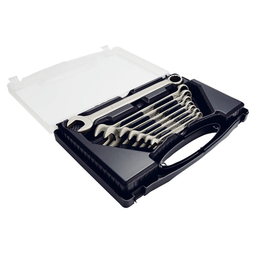 Draper Long Metric Stainless Steel Combination Spanner Set (8 Piece) 44019 Draper - Dynamic Drive