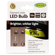 Ring rw2396fsled Set 2A lamps LED Filament Type R239A C5A W 12A V 2 Ring Automotive - Dynamic Drive
