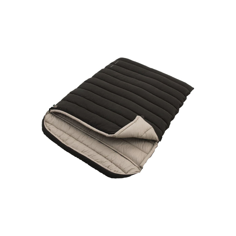 Outwell Constellation Lux Double Luxury 3 - 4 Season Sleeping Bag - Brown Outwell - Dynamic Drive