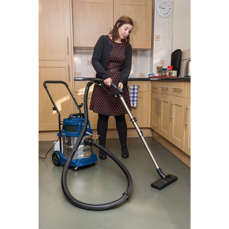 Draper 3 in 1 Wet and Dry Shampoo/Vacuum Cleaner, 20L, 1500W 75442 Draper - Dynamic Drive