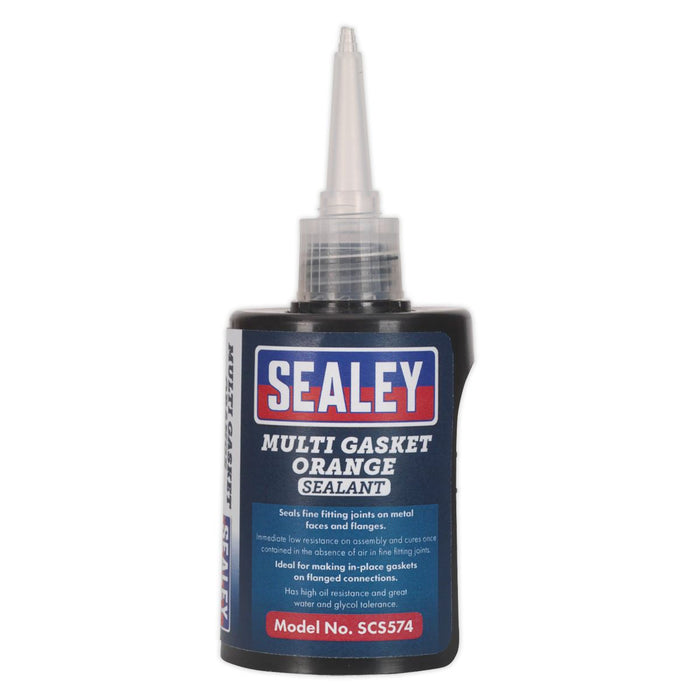 Sealey Multi Gasket Sealant Orange 50ml SCS574 Sealey - Dynamic Drive