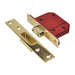 Union StrongBOLT 2100S BS 5 Lever Mortice Deadlock 68mm 2.5in Satin Brass Visi UNION - Dynamic Drive