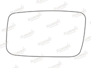Summit Stick-On Anti Dazzle Mirror Glass fits Ford Sierra LHS Summit - Dynamic Drive