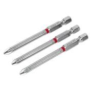 Sealey Power Tool Bit Phillips #1 Colour-Coded S2 75mm Pack of 3 AK210510 Sealey - Dynamic Drive