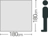 Quest Screen Shield (1 panel) Windbreak Quest - Dynamic Drive