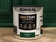 Ronseal One Coat Everywhere Interior Paint Evergreen Matt 2.5 litre Ronseal - Dynamic Drive