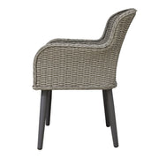 Dellonda Buxton Rattan Wicker Outdoor Chairs Set 2pc DG76 Dellonda - Dynamic Drive