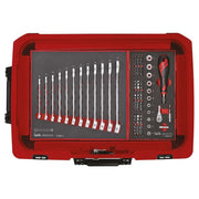 Teng Tools MECCA PRO TC-9 FOAM Tool Kit 226 Pieces Teng Tools - Dynamic Drive
