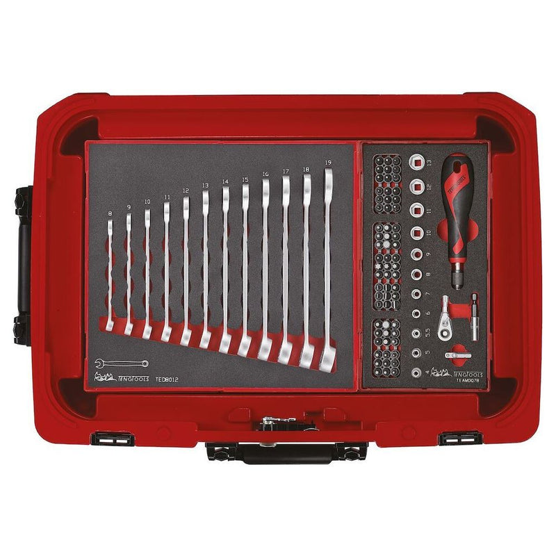 Teng Tools MECCA PRO TC-9 FOAM Tool Kit 226 Pieces Teng Tools - Dynamic Drive