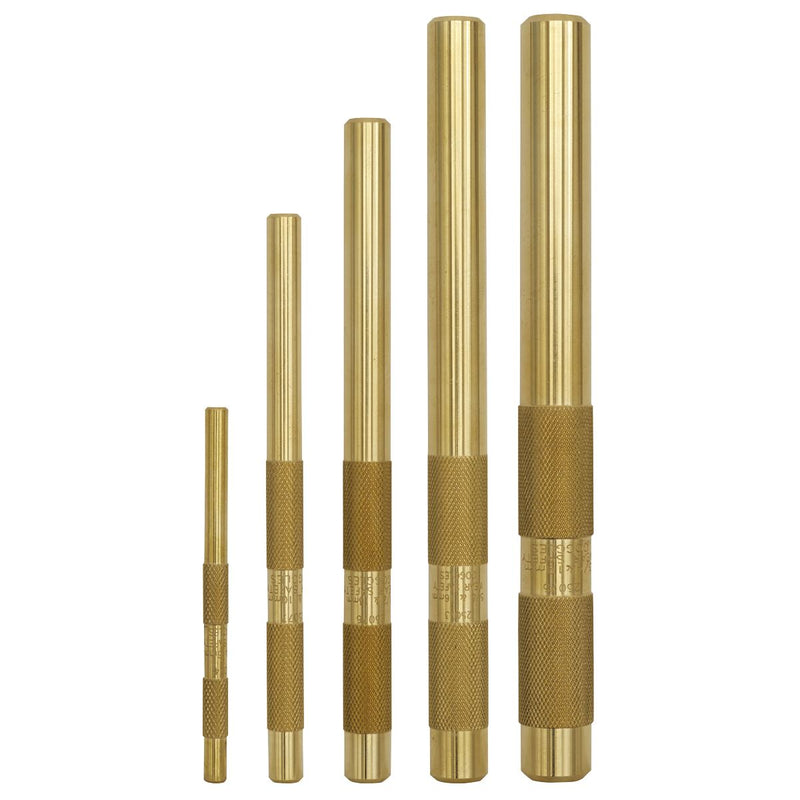 Sealey Brass Punch Set 5pc AKB05 Sealey - Dynamic Drive