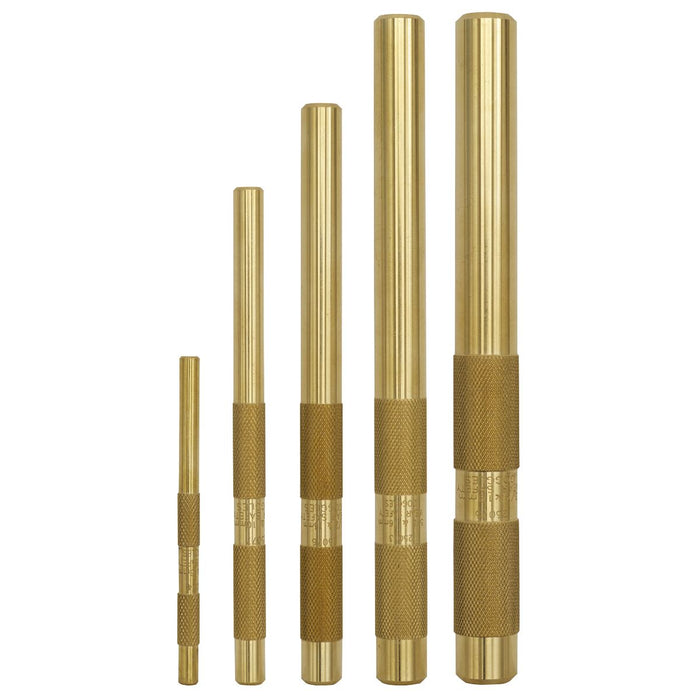 Sealey Brass Punch Set 5pc AKB05 Sealey - Dynamic Drive