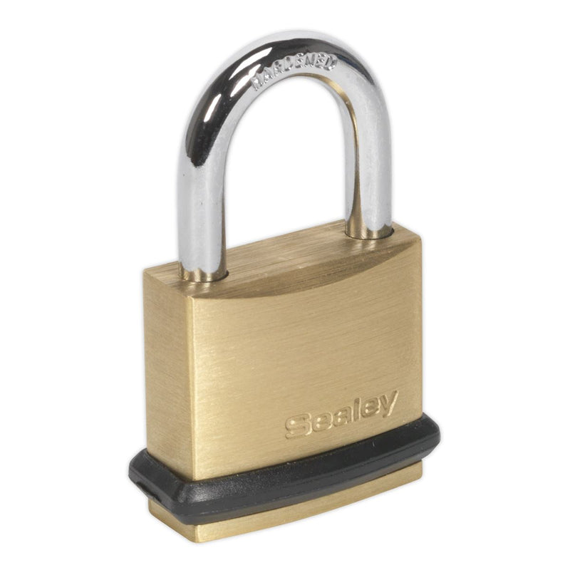 Sealey Brass Body Padlock 30mm PL200 Sealey - Dynamic Drive