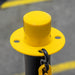 Sealey Post with Base - Black/Yellow BYPB01 Sealey - Dynamic Drive