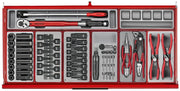 Teng Tools 37" PRO35™ roller cabinet tool kit 595 pieces red Town Tools - Dynamic Drive