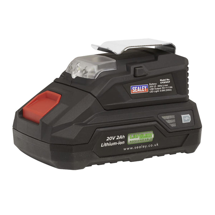 Sealey USB Charge Port for SV20 Series CP20VCP Sealey - Dynamic Drive