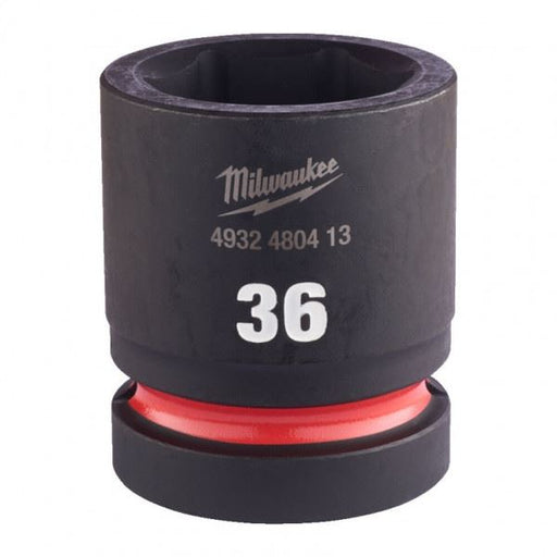 Milwaukee Shockwave Hex Socket 36 mm 1In. Std - 1Pc Milwaukee - Dynamic Drive