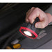 Sealey LED700PR Rechargeable Pocket Floodlight with Magnet 360° 7W COB LED - Red Sealey  - Dynamic Drive