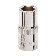 Silverline Socket 1/4" Drive 6pt Metric 7mm Silverline - Dynamic Drive