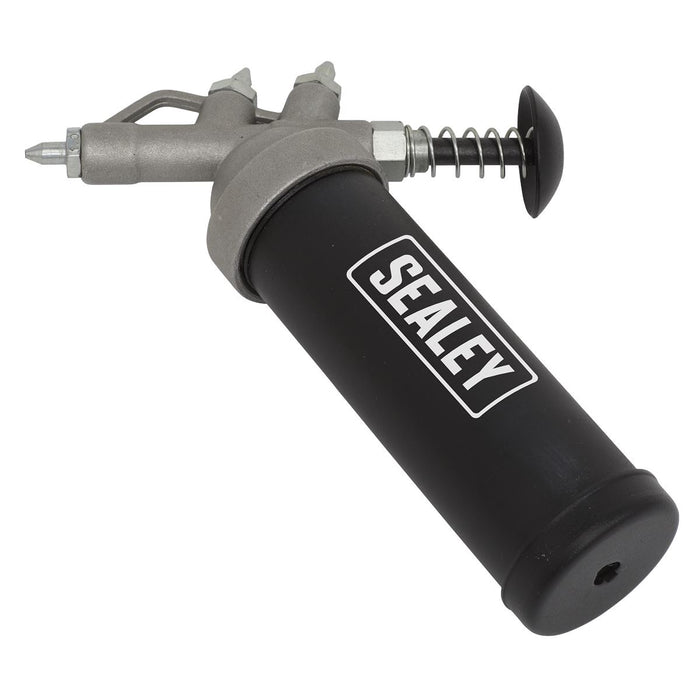Sealey Mini Grease Gun Push Type AK55 Sealey - Dynamic Drive