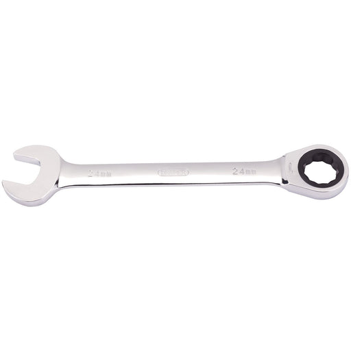 Draper Metric Ratcheting Combination Spanner, 24mm 31023 Draper - Dynamic Drive