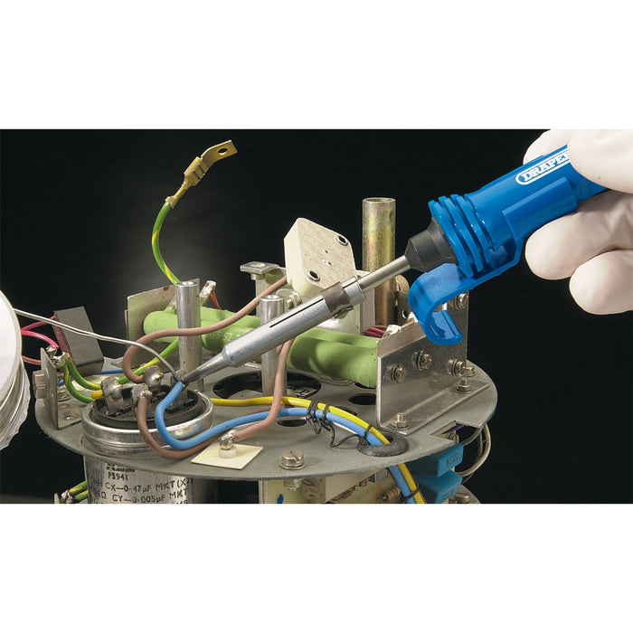 Draper 230V Soldering Iron with Plug, 25W 62073 Draper - Dynamic Drive