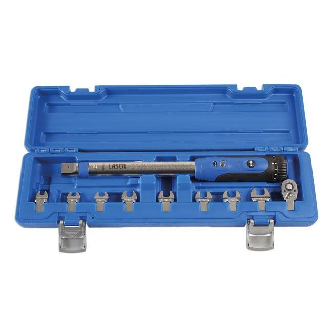 Laser Torque Wrench 1/4"D - 9 Heads 6167 Laser - Dynamic Drive
