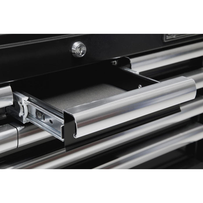 Sealey Topchest 14 Drawer with Ball-Bearing Slides Heavy-Duty Black AP41149B Sealey - Dynamic Drive