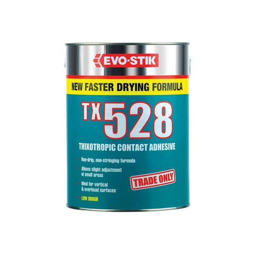 Evo-Stik TX528 Thixotropic Contact Adhesive 5 Litre EVO-STIK - Dynamic Drive