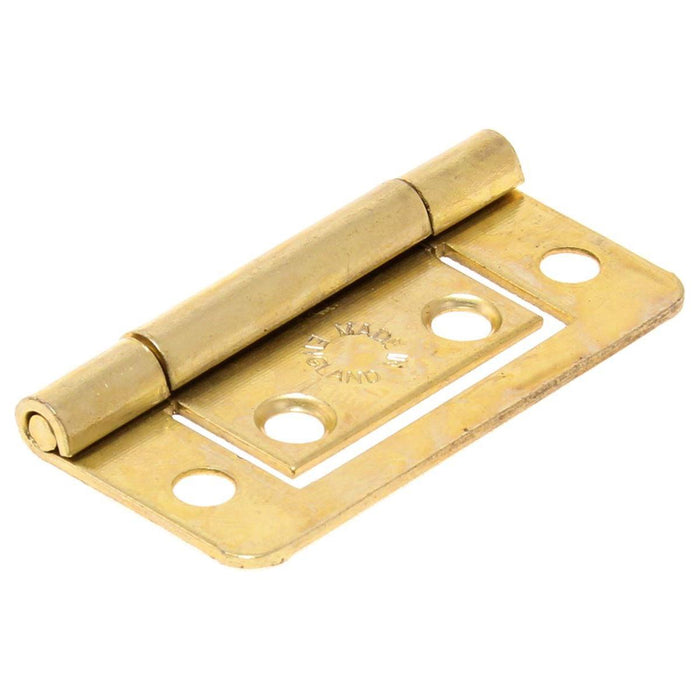 AG Flush Hinge 2" Brass for Caravan/Motorhomes AG - Dynamic Drive