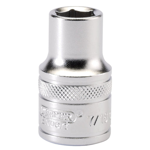 Draper 6 Point Imperial Socket, 1/2" Sq. Dr., 7/16" 16625 Draper - Dynamic Drive