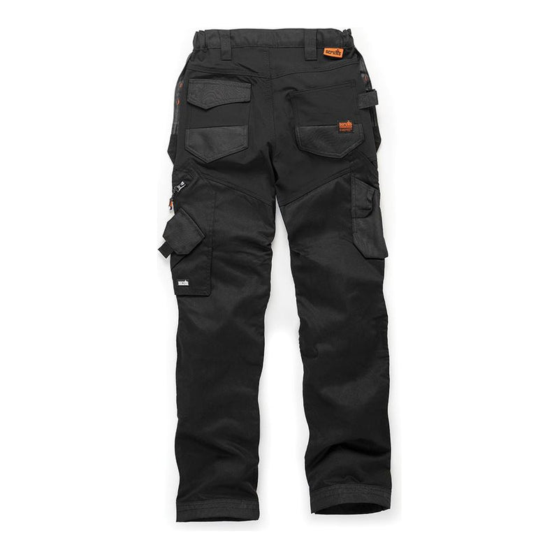 Scruffs Women's Trade Flex Holster Trousers Black 16S Scruffs - Dynamic Drive