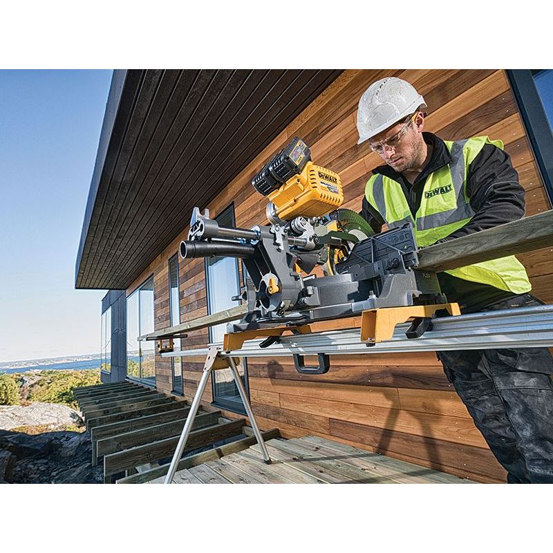 Dewalt Power Tools DHS780T2 XR FlexVolt Mitre Saw 305mm 54V 2 x 2.0Ah Li-ion DeWALT Power Tools - Dynamic Drive