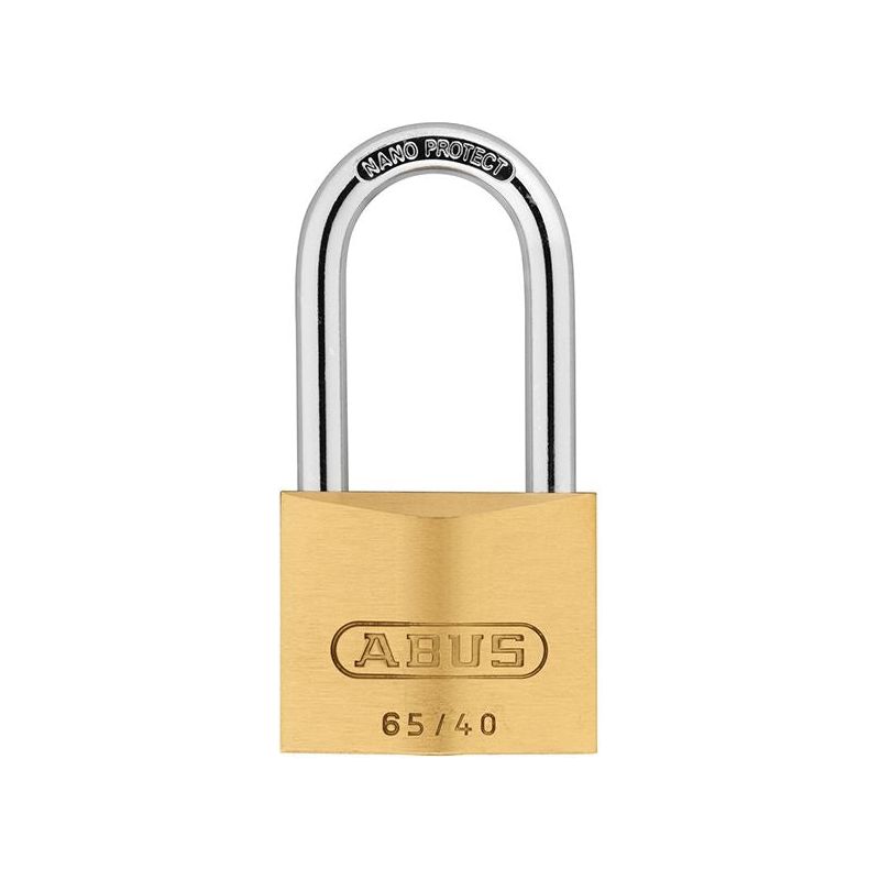 Abus Mechanical 65/40mm Brass Padlock 40mm Long Shackle Keyed Alike 6406 ABUS Mechanical - Dynamic Drive