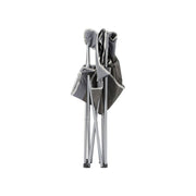 Bo-Camp Folding Chair Compact Steel Grey Bo-Camp - Dynamic Drive