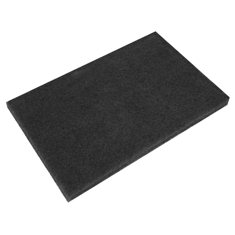 Sealey Black Stripping Pads 12 x 18 x 1" Pack of 5 BSP1218 Sealey - Dynamic Drive