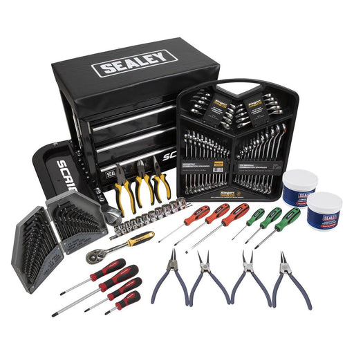 Sealey Mechanic's Utility Seat & Tool Kit SCR18COMBO Sealey - Dynamic Drive