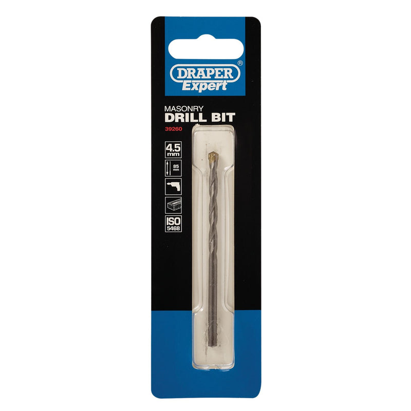 Draper Masonry Drill Bit, 4 x 85mm 39260 Draper - Dynamic Drive