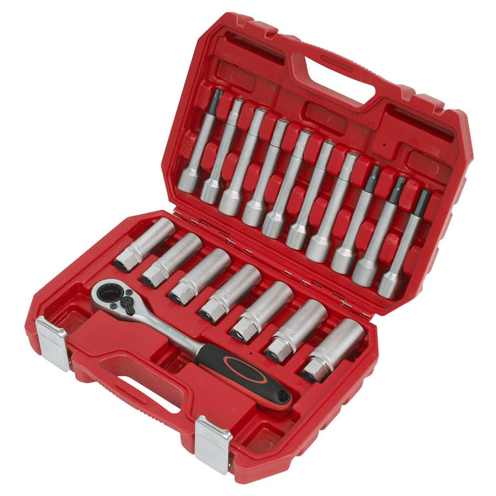 Sealey Shock Absorber Strut Nut Kit 18pc VS0331 Sealey - Dynamic Drive