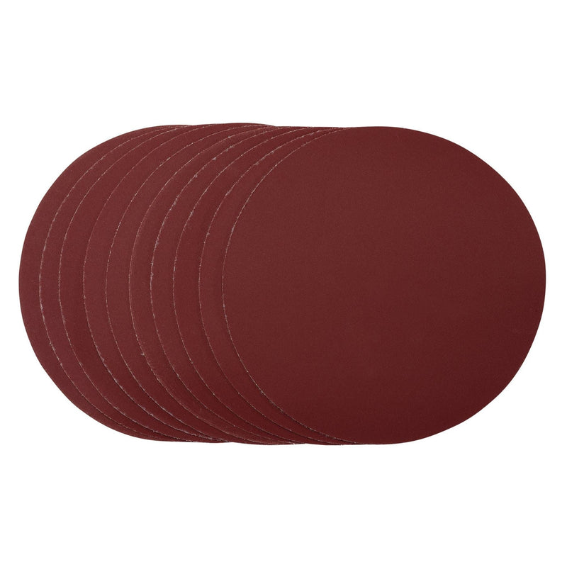Draper Sanding Discs, 180mm, Hook & Loop, 400 Grit, (Pack of 10) 63797 Draper - Dynamic Drive